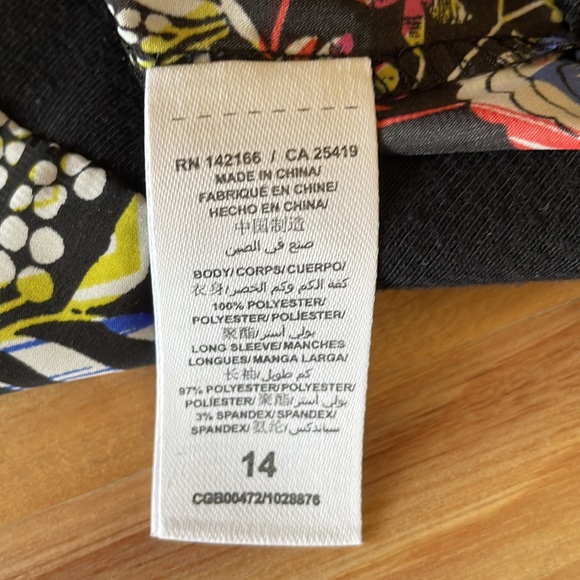 ella moss long sleeve top - size 14 - Picture 3 of 6